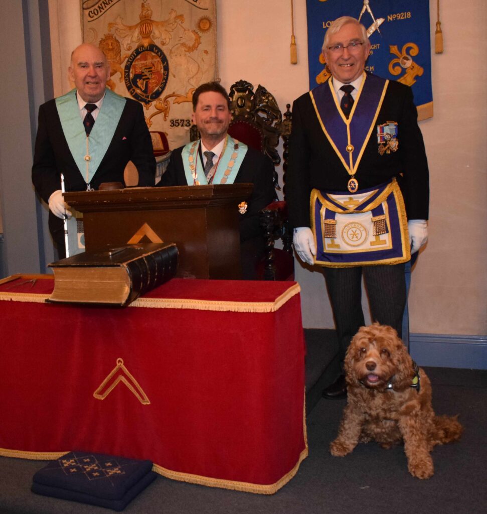 Installation Meeting Connaught Masonic Lodge No. 3573